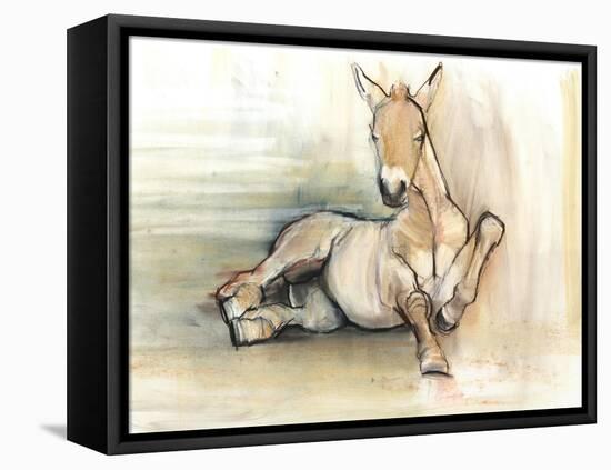 Foal, 2012-Mark Adlington-Framed Premier Image Canvas