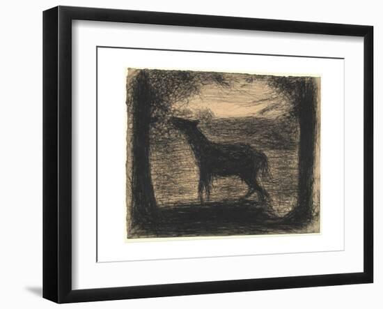 Foal (Le Poulain), 1882-83-Georges Pierre Seurat-Framed Giclee Print