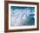 Foam Splashes in the Sea-null-Framed Photographic Print