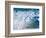 Foam Splashes in the Sea-null-Framed Photographic Print