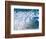 Foam Splashes in the Sea-null-Framed Photographic Print