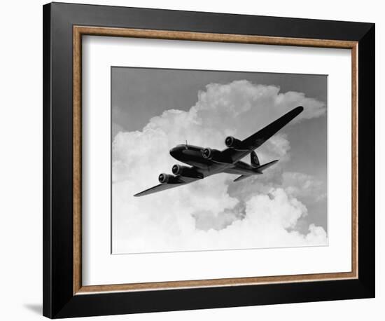 Focke-Wulfe Fw 200 Condor in Flight-null-Framed Photographic Print