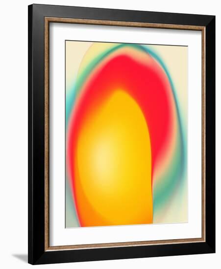 Focus 1-Jazzberry Blue-Framed Giclee Print