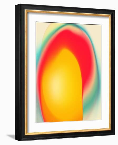 Focus 1-Jazzberry Blue-Framed Giclee Print