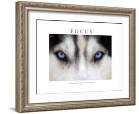 Focus - Concentration Is The Secret Of Strength-Brian Horisk-Framed Photographic Print