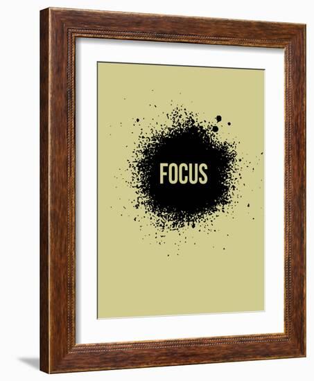 Focus Grey-NaxArt-Framed Art Print