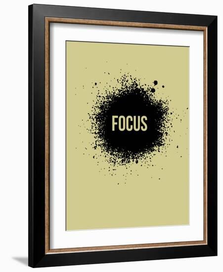 Focus Grey-NaxArt-Framed Art Print