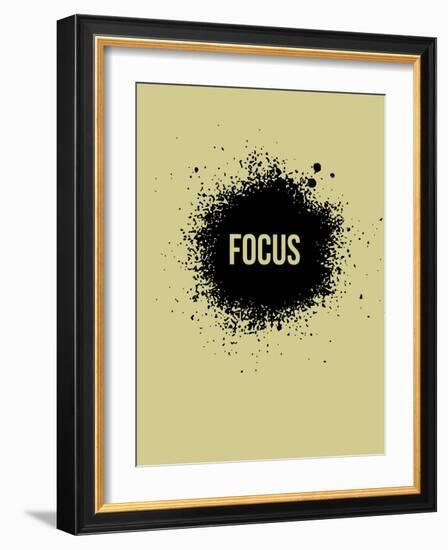 Focus Grey-NaxArt-Framed Art Print