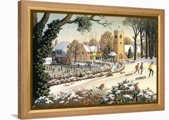 Focus on Christmas Time-Ronald Lampitt-Framed Premier Image Canvas