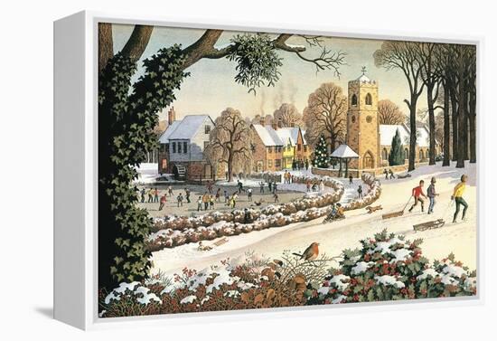 Focus on Christmas Time-Ronald Lampitt-Framed Premier Image Canvas