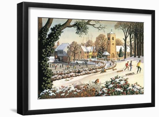 Focus on Christmas Time-Ronald Lampitt-Framed Giclee Print