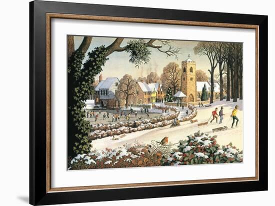 Focus on Christmas Time-Ronald Lampitt-Framed Giclee Print