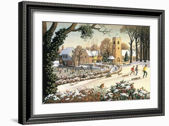 Focus on Christmas Time-Ronald Lampitt-Framed Giclee Print