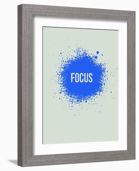 Focus Splatter 1-NaxArt-Framed Art Print