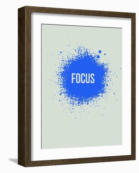 Focus Splatter 1-NaxArt-Framed Art Print