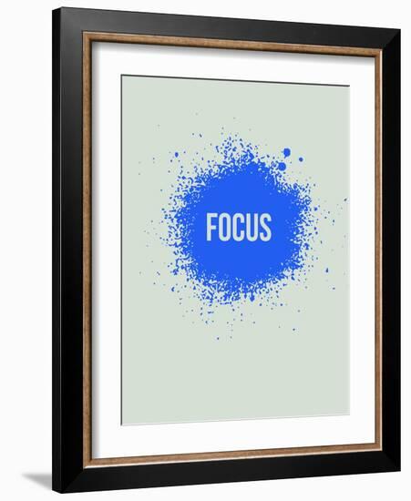 Focus Splatter 1-NaxArt-Framed Art Print