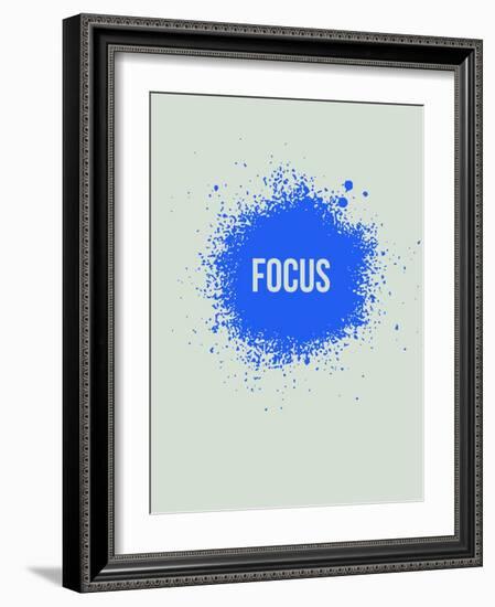 Focus Splatter 1-NaxArt-Framed Art Print