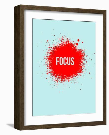 Focus Splatter 2-NaxArt-Framed Art Print