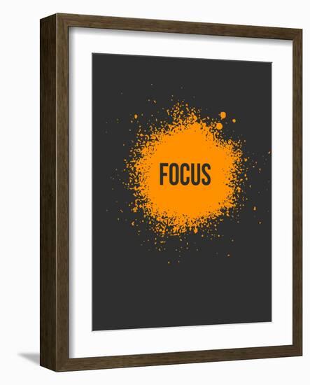 Focus Splatter 3-NaxArt-Framed Art Print