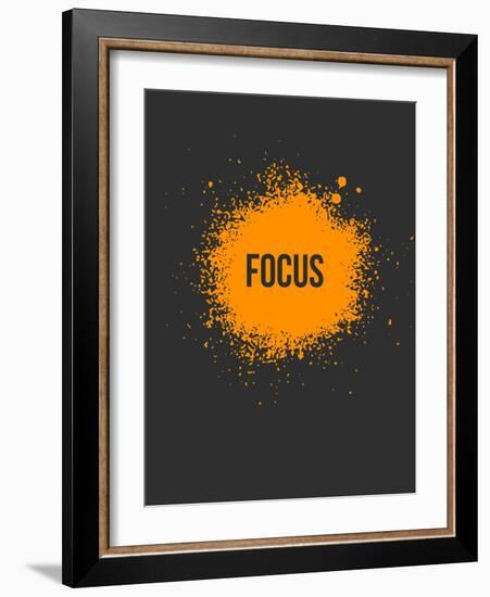 Focus Splatter 3-NaxArt-Framed Art Print