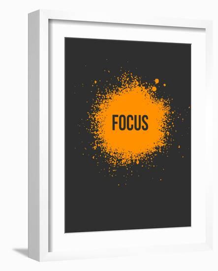 Focus Splatter 3-NaxArt-Framed Art Print