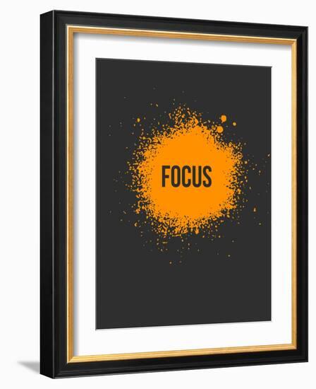 Focus Splatter 3-NaxArt-Framed Art Print