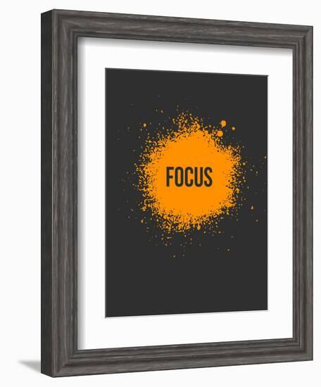 Focus Splatter 3-NaxArt-Framed Art Print