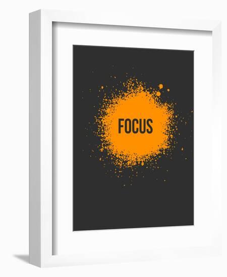 Focus Splatter 3-NaxArt-Framed Art Print