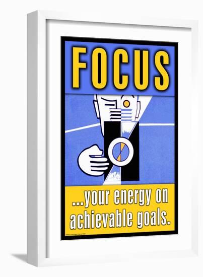 Focus-null-Framed Art Print