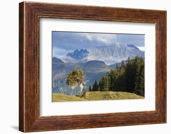 Foehn Mood in the Swiss Alps-Armin Mathis-Framed Photographic Print