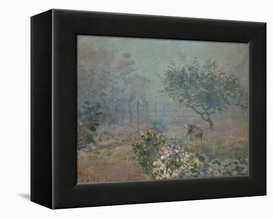 Fog, 1874-Alfred Sisley-Framed Premier Image Canvas