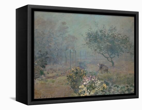 Fog, 1874-Alfred Sisley-Framed Premier Image Canvas