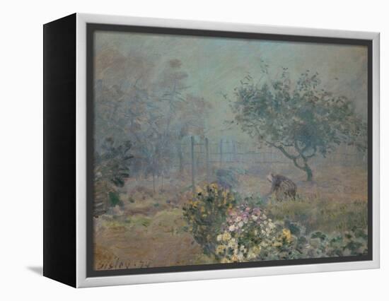 Fog, 1874-Alfred Sisley-Framed Premier Image Canvas