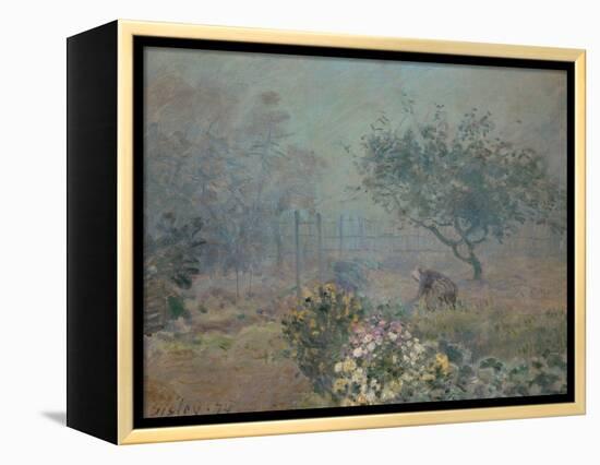 Fog, 1874-Alfred Sisley-Framed Premier Image Canvas