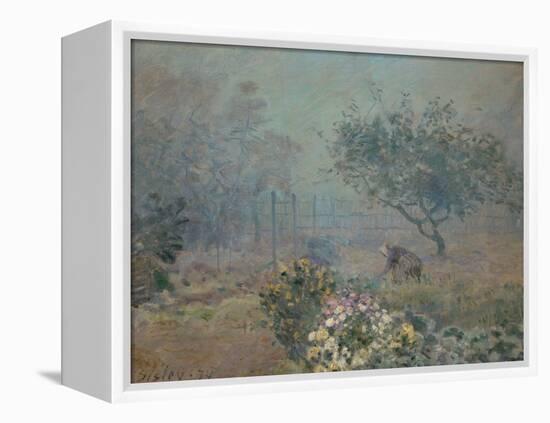 Fog, 1874-Alfred Sisley-Framed Premier Image Canvas