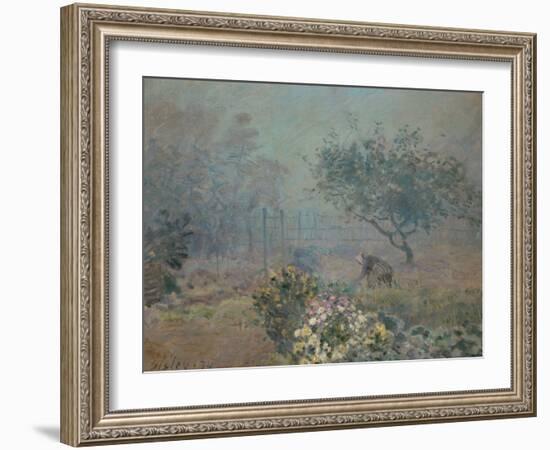 Fog, 1874-Alfred Sisley-Framed Giclee Print