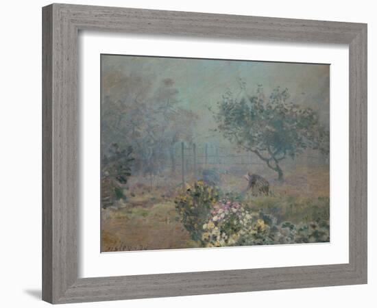 Fog, 1874-Alfred Sisley-Framed Giclee Print