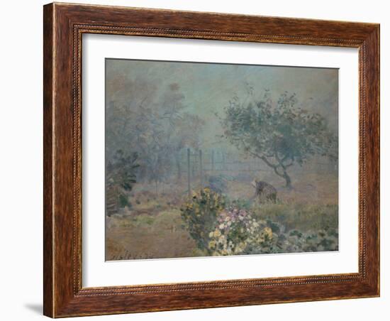 Fog, 1874-Alfred Sisley-Framed Giclee Print