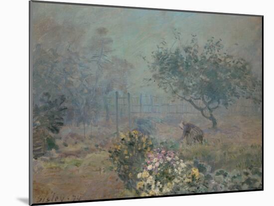 Fog, 1874-Alfred Sisley-Mounted Giclee Print