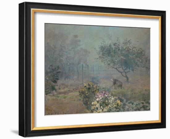 Fog, 1874-Alfred Sisley-Framed Giclee Print