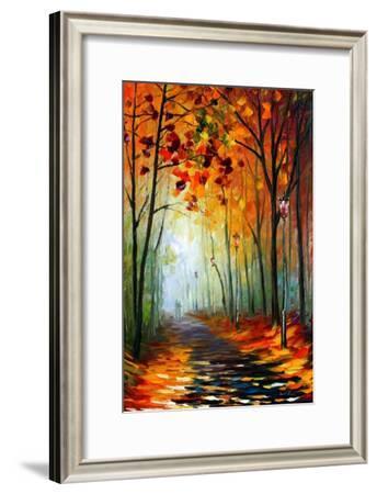 Fog Alley Art Print by Leonid Afremov | Art.com