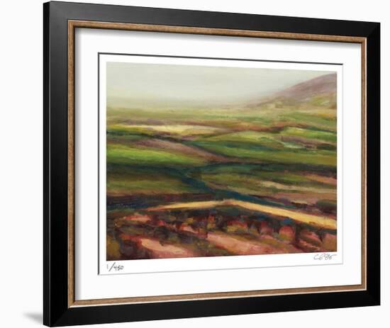 Fog and Fields-Carl Stieger-Framed Limited Edition