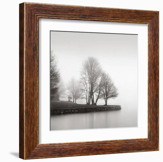 Fog and Trees at Dusk-Lsh-Framed Giclee Print