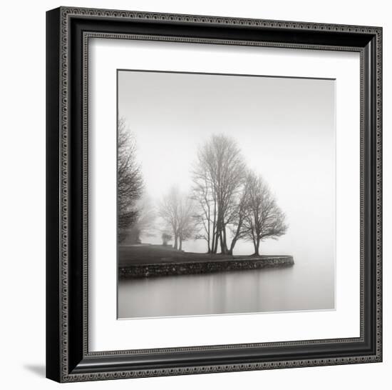 Fog and Trees at Dusk-Lsh-Framed Giclee Print