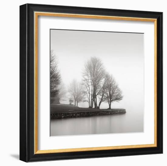 Fog and Trees at Dusk-Lsh-Framed Giclee Print