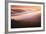 Fog Flow Display at Sunset Trees Hills of Northern California-Vincent James-Framed Photographic Print