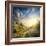 Fog in Autumn Wood at the Sunrise-Givaga-Framed Photographic Print