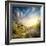 Fog in Autumn Wood at the Sunrise-Givaga-Framed Photographic Print