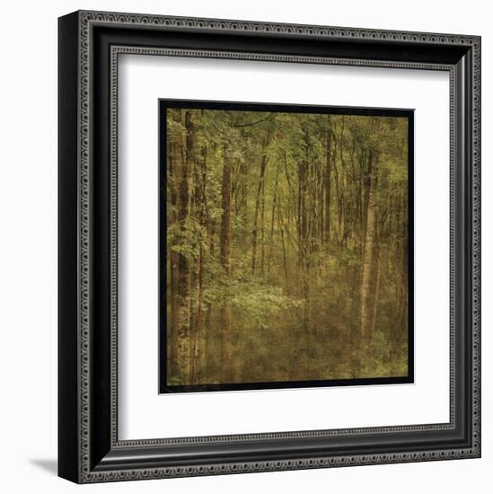 Fog in Mountain Trees-John W^ Golden-Framed Art Print