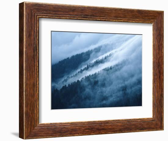 Fog in the Smokey Mountains-Karen Kasmauski-Framed Photographic Print
